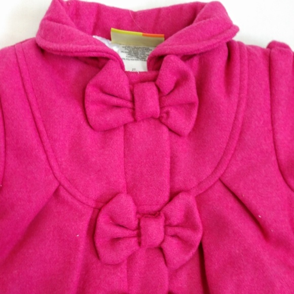 Fuscia Dress Coat & Hat #NWT - Picture 2 of 8